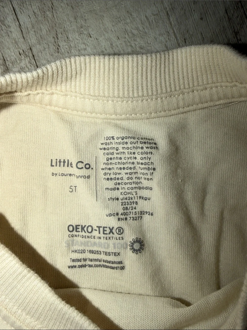 Little Co. by Lauren Conrad Long-Sleeve 'Heart Breaker' Tee